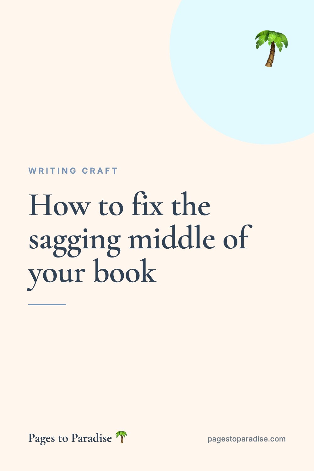 How to fix the sagging middle of your book