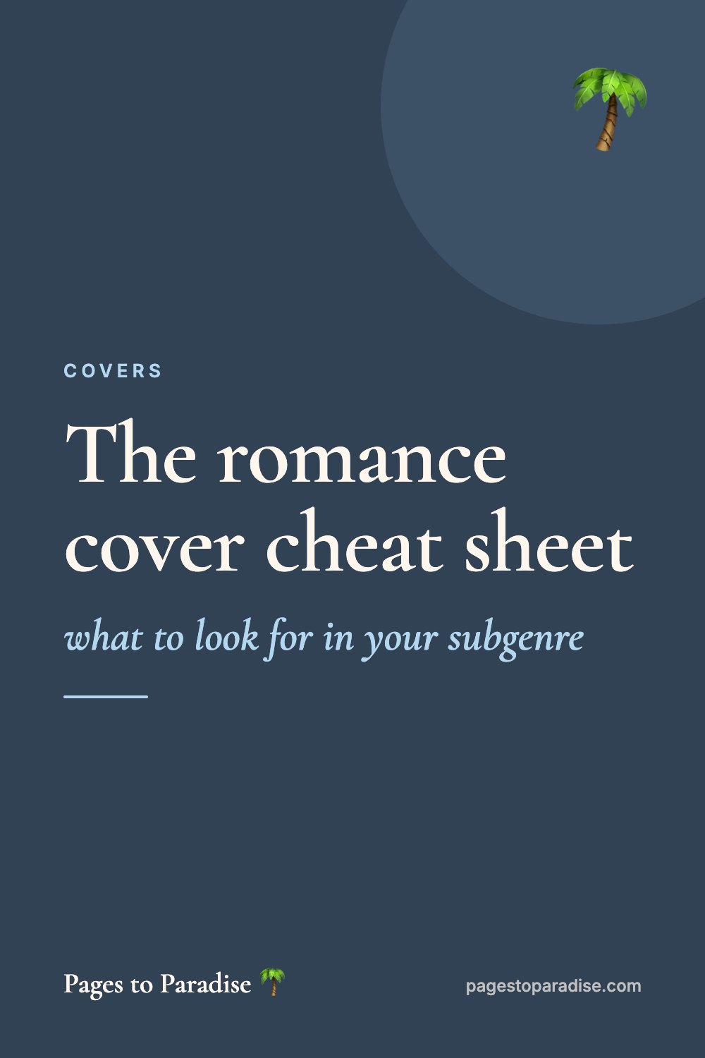 The romance cover cheat sheet: what to look for in your subgenre